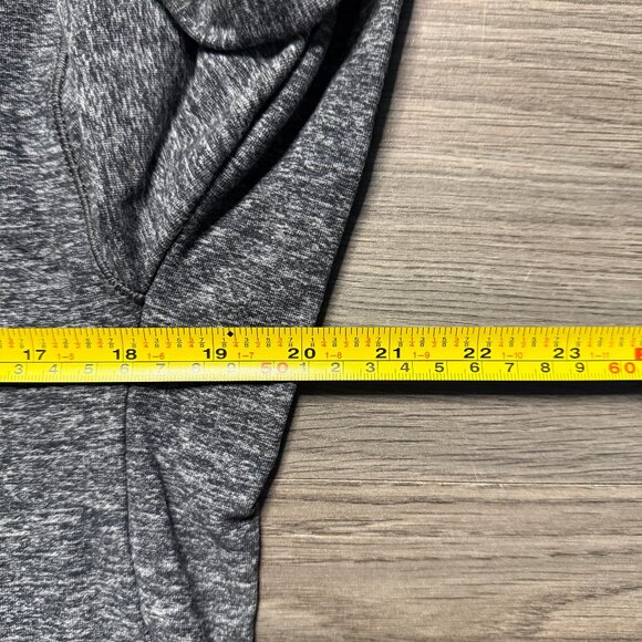 Lululemon Men's Surge Warm 1/2 Zip - Black/White - Picture 7 of 8